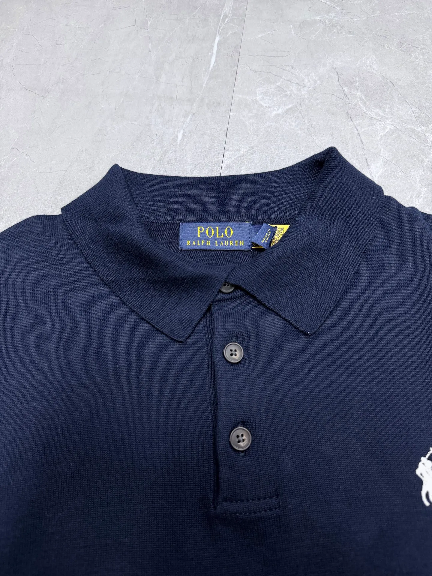 Polo 26New Arrival Logo Polo Dark Blue Size：S.M.L.XL.